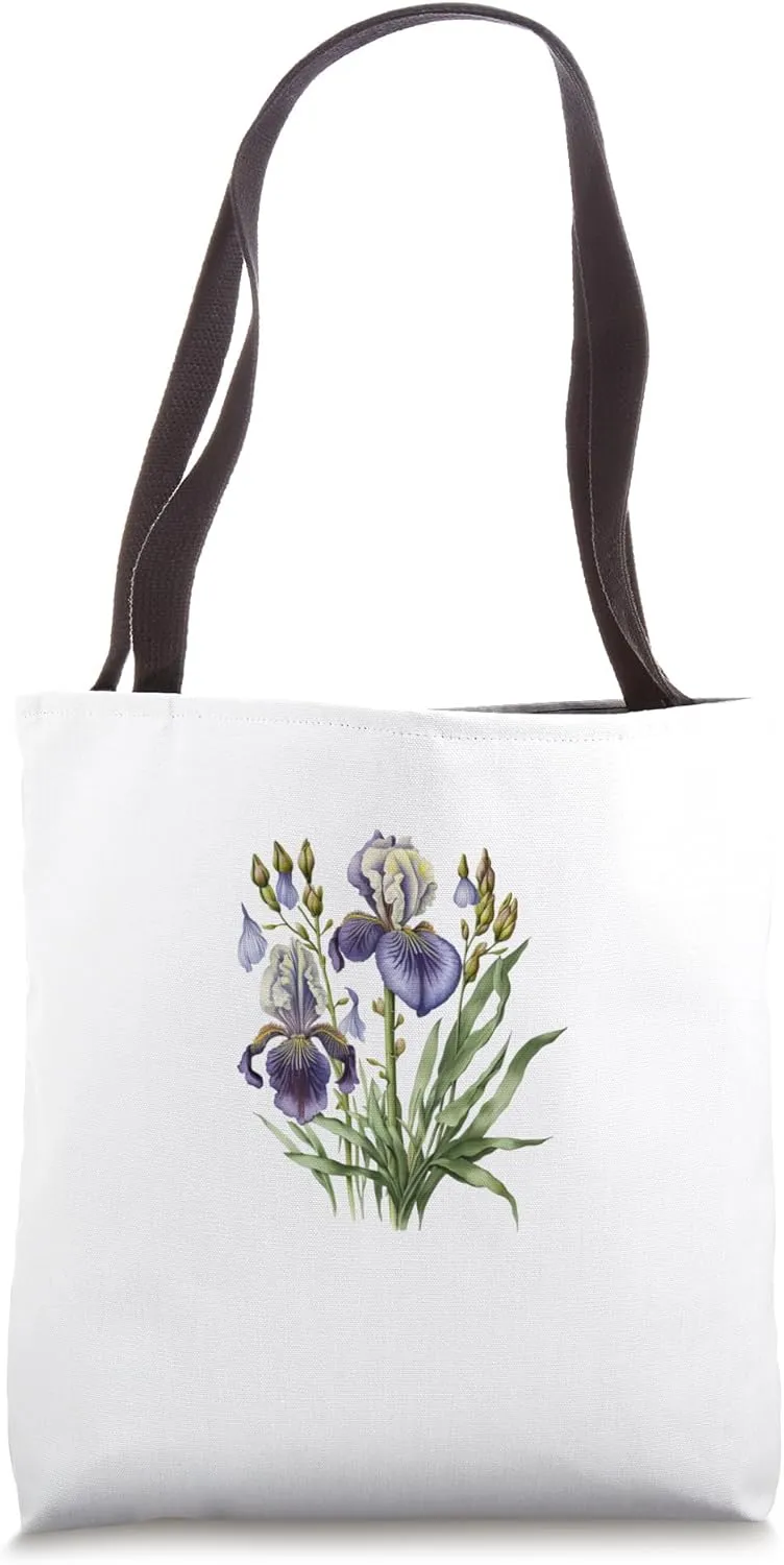 Iris plant (the Genus) Iris family Tote Bag
