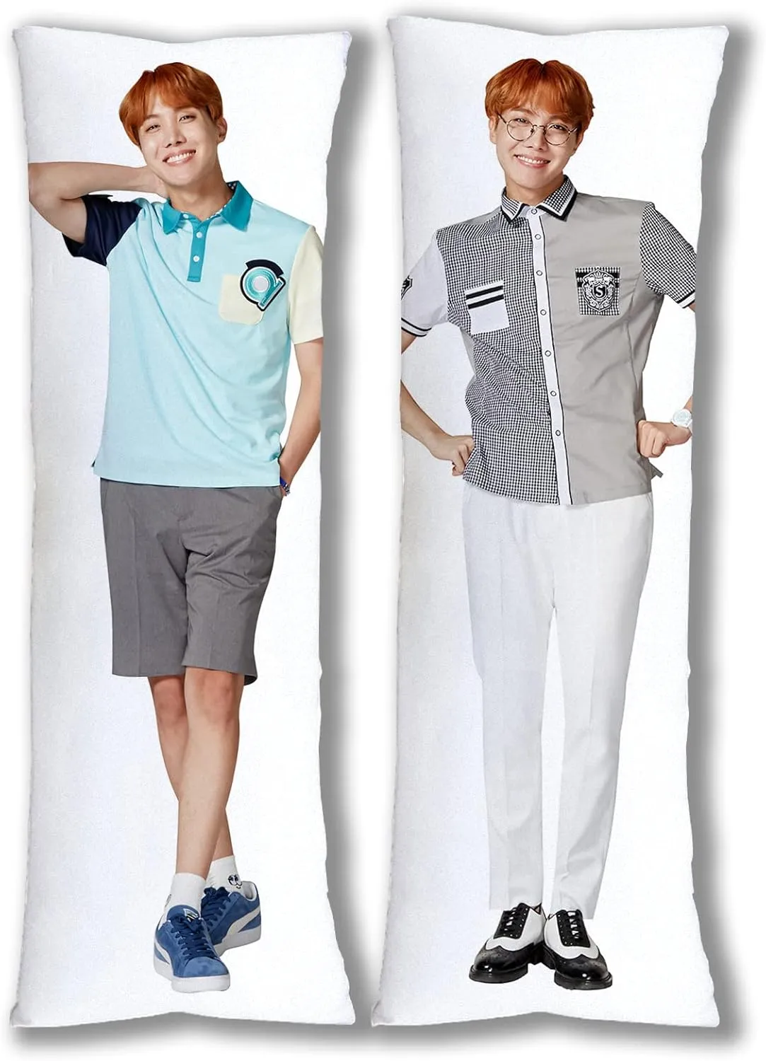 J-Hope Hug Body Pillow Case Singger Pillowcase Cover for Fans 20"x59"(50x150cm)