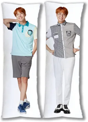 J-Hope Hug Body Pillow Case Singger Pillowcase Cover for Fans 20"x59"(50x150cm)