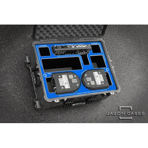 Jason Cases Wheeled Case for Two Sony SRG-A12 Robo Cameras and IP500 Controller