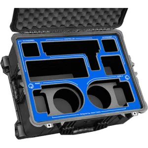 Jason Cases Wheeled Case for Two Sony SRG-A12 Robo Cameras and IP500 Controller