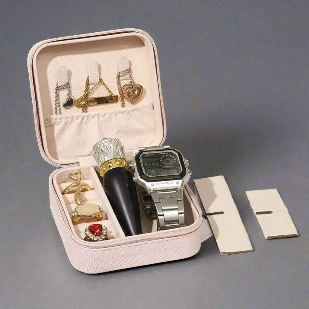 Jewelry Storage Case Pink