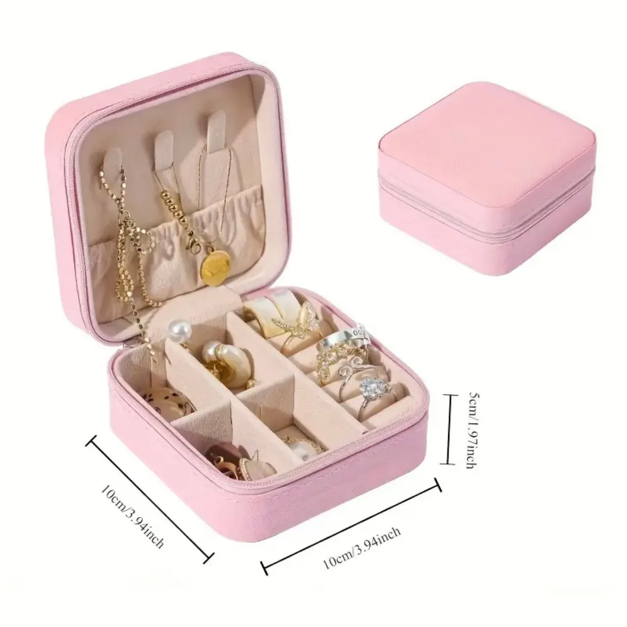 Jewelry Storage Case Pink