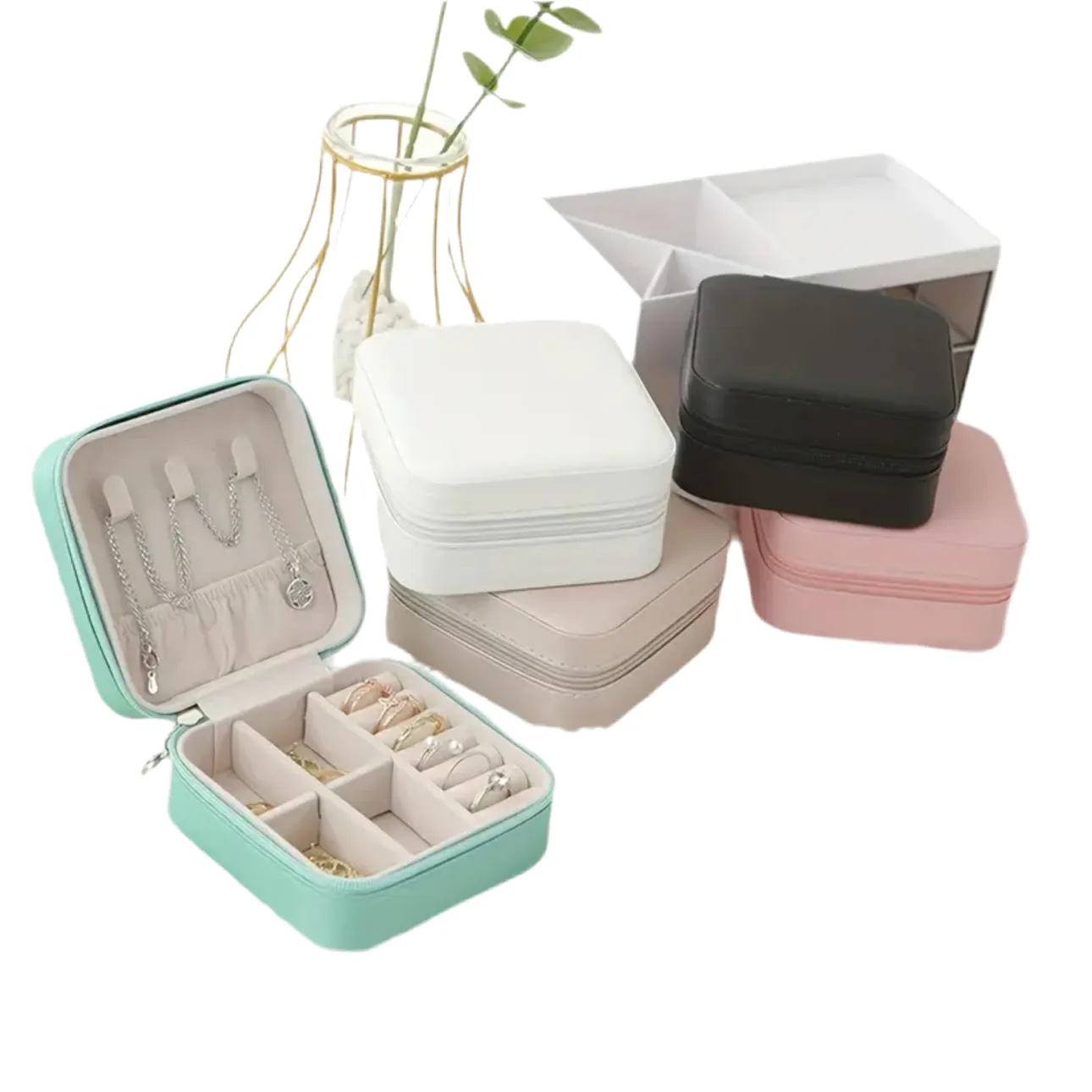 Jewelry Storage Case Pink