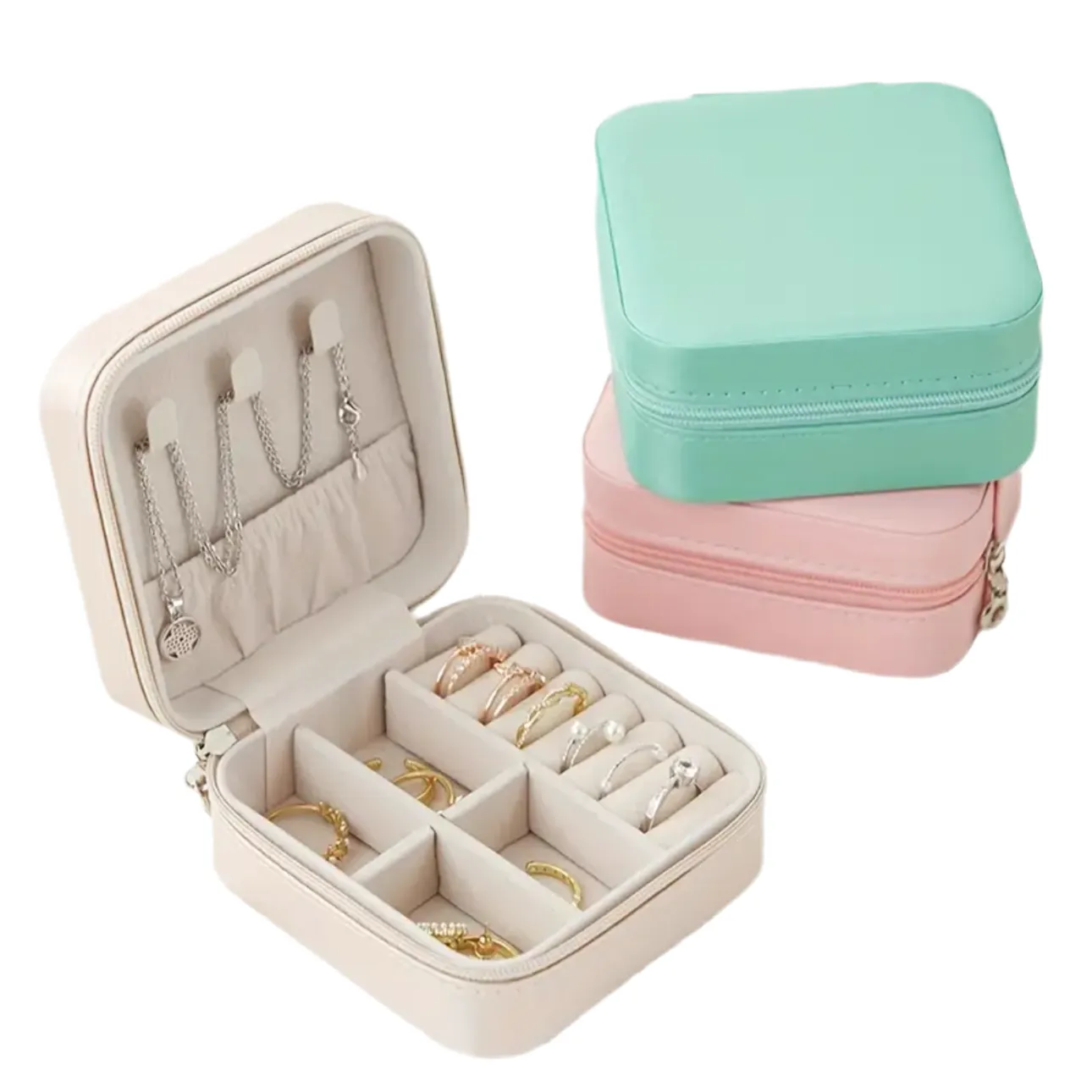 Jewelry Storage Case Pink