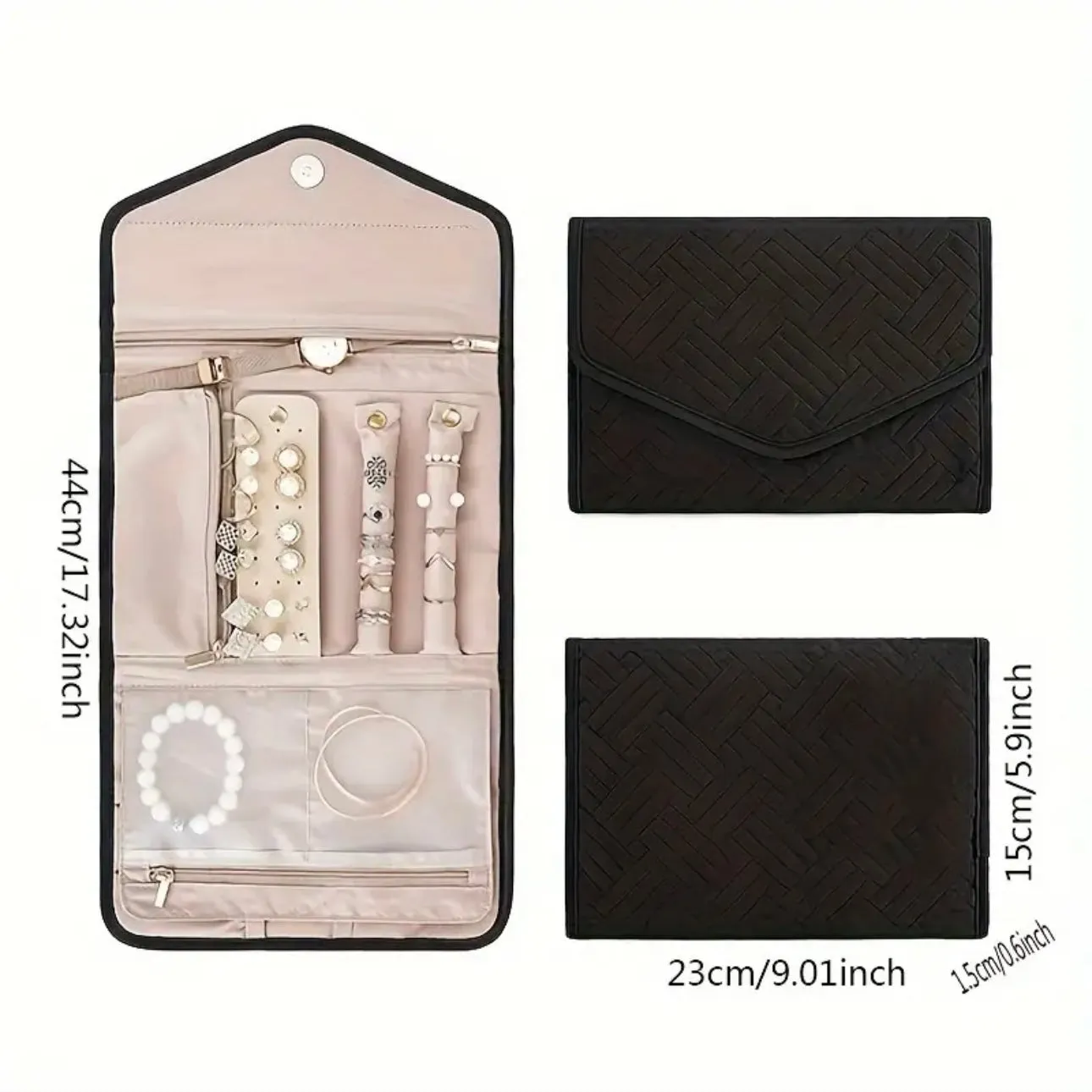 Jewelry Storage Case/Bag Black