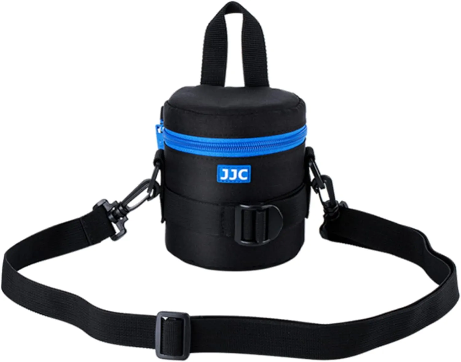 JJC Thick Camera Lens Pouch Case for Canon RF-S 18-150mm f/3.5-6.3 IS STM EF 50mm f/1.8 EF-S 18-55mm II Nikon AF 50mm f1.8D AF-S 50mm f1.8G 18-55mm Fuji XF 23mm 35mm F2 and Lens Size Below 2.95"x3.93"