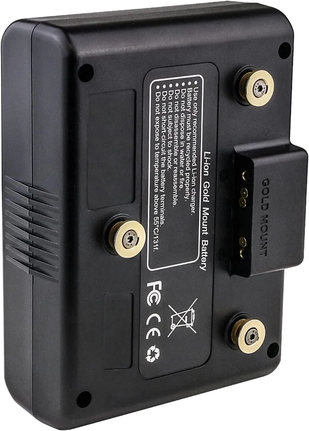 Kastar BP-C160 Gold Mount Battery   Dual D-Tap Charger Replacement for Anton Bauer Dionic XT90 Gold Mount Lithium-Ion Battery, Anton Bauer Dionic XT150 Gold Mount Lithium-Ion Battery
