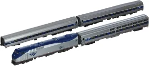 Kato USA Model Train Products P42, Amfleet and Viewliner Intercity Express Phase VI, 4-Unit Set