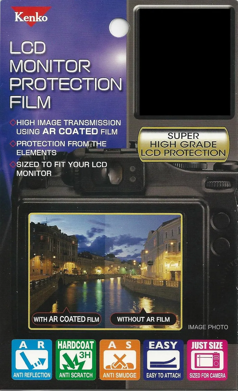 Kenko LCD Screen Protector for LUMIX G5/GX1 - Clear - LCD-P-G5/GX1