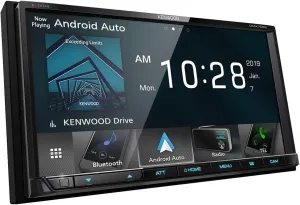 Kenwood DMX706S Digital Media Receiver with Wired CarPlay (Renewed)