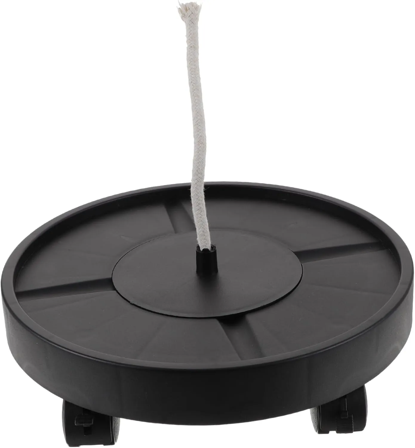 KESYOO Automatic Water Absorbing Flower Pot Base Kitchen Indoor Plant with Wheels Outdoor Movable Planter Roller Base Outdoor Plant Stands Wheeled Casters Rolling Cart Mover Plastic Black