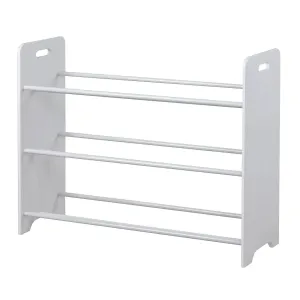 Kids 3x3 Fabric Storage Unit White