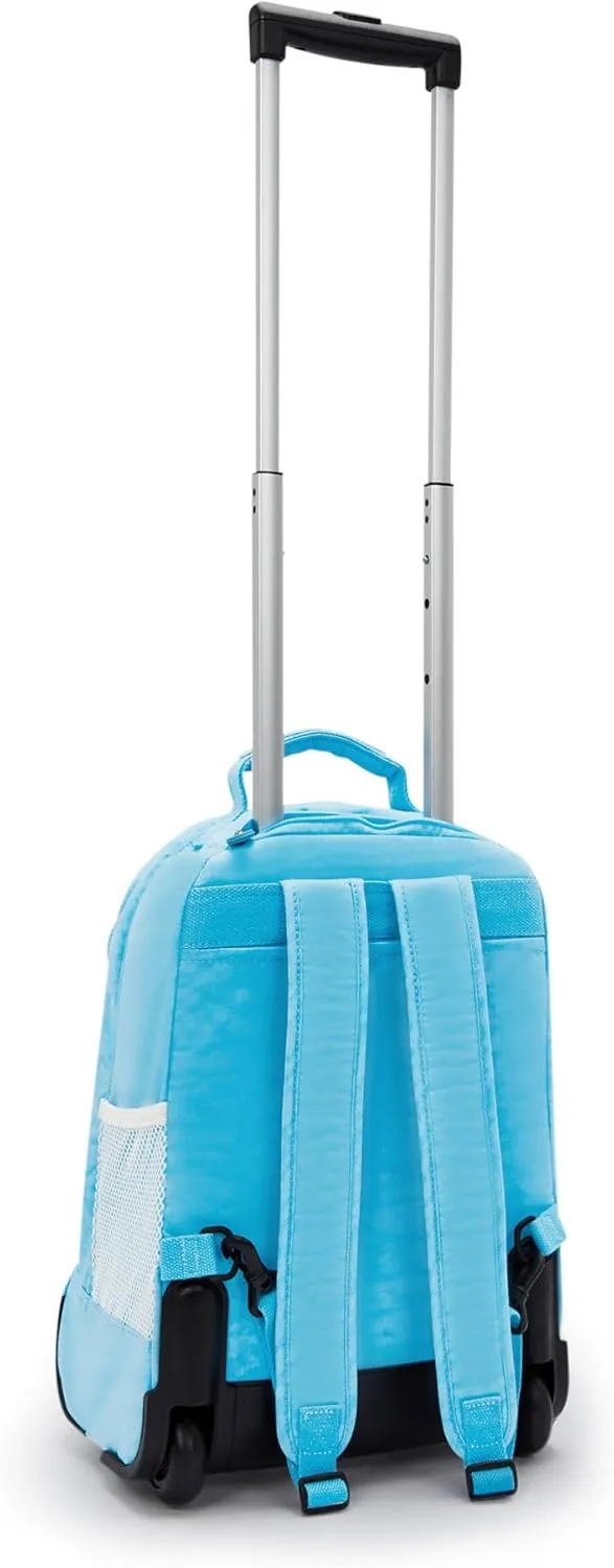 Kipling Sanaa Large Rolling Backpack Powder Blue