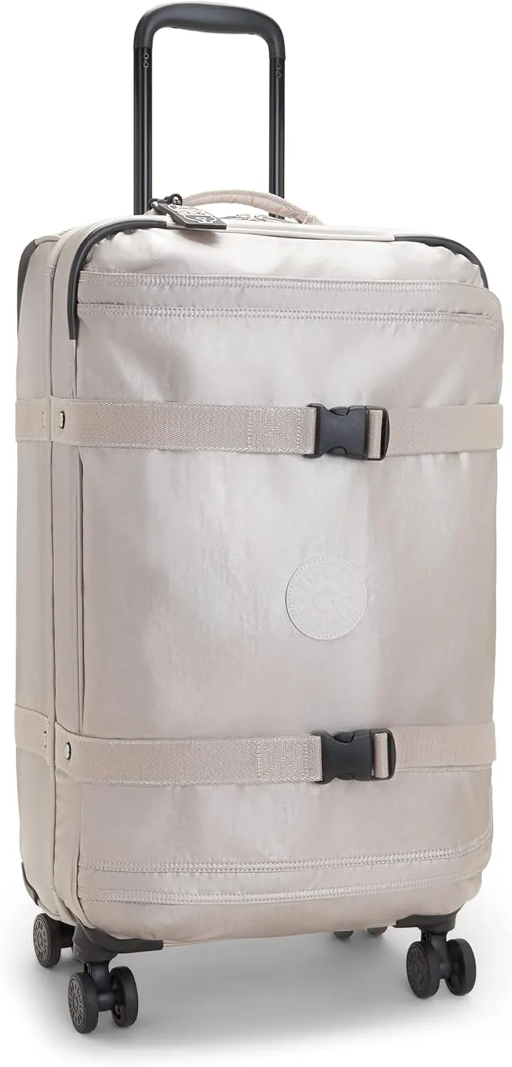 Kipling Spontaneous Medium Rolling Luggage Metallic Glow One Size