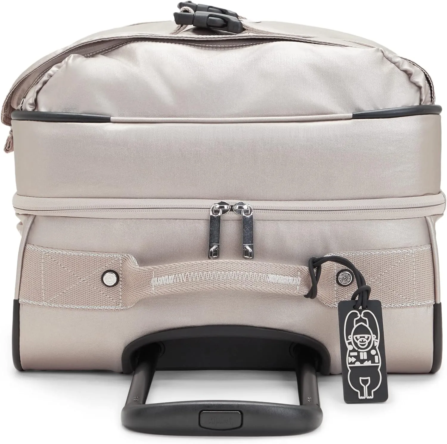 Kipling Spontaneous Medium Rolling Luggage Metallic Glow One Size