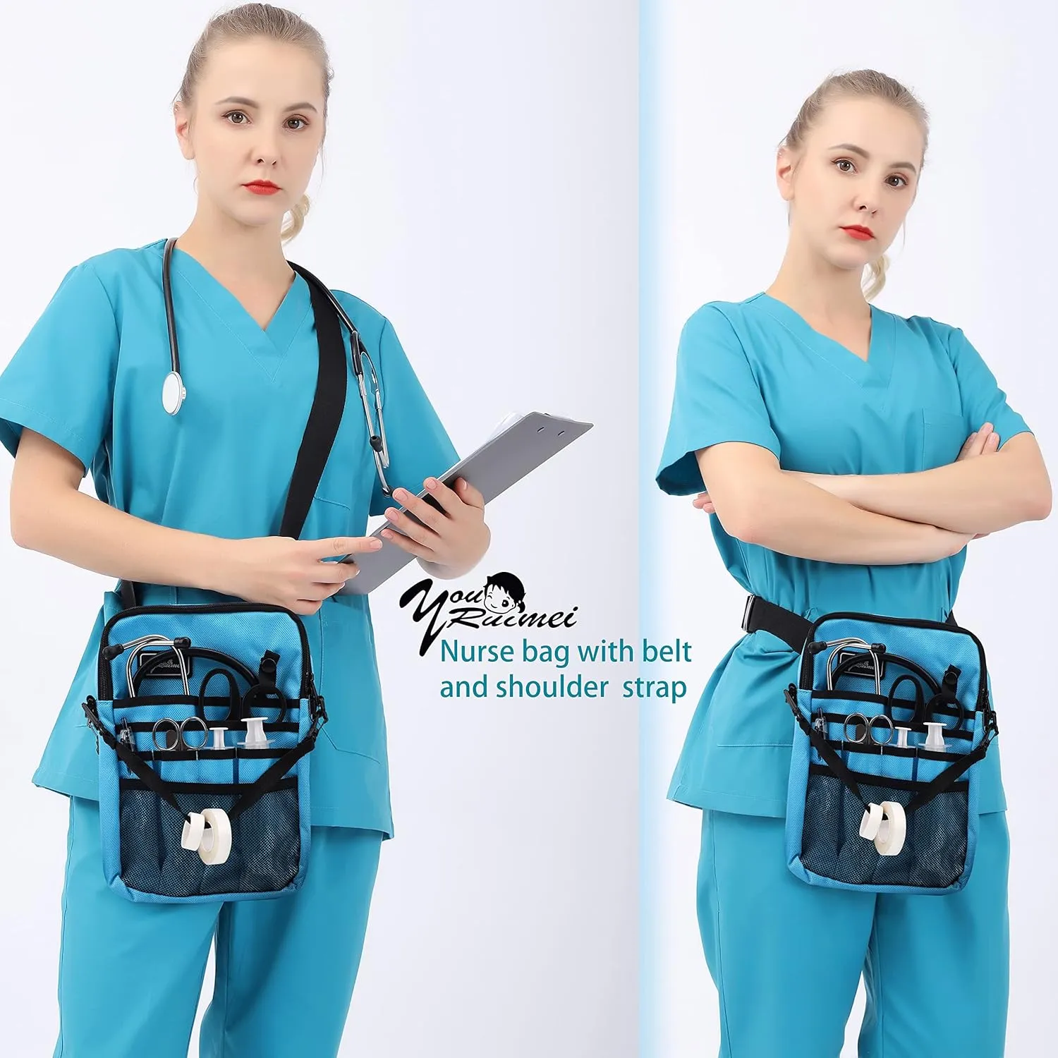 Kit Practical Waist Bag for Nurses, Fanny Pack for Work, Utility Belt Organizer Bag (Tianlanse)