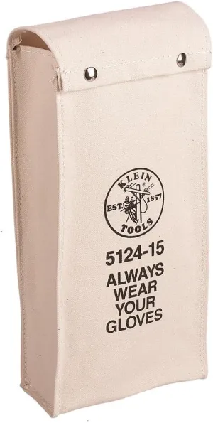 Klein Tools 5124-19 Glove Bag, No. 10 Canvas, 19-Inch