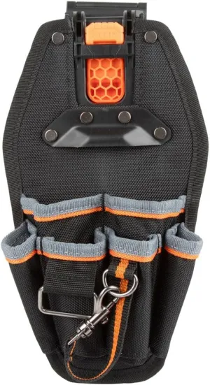 Klein Tools 55832MB MODbox Tool Pouch, 8-Pocket Electrician Bag, Quick Attach and Release for Tool Belts and MODBox Rail System