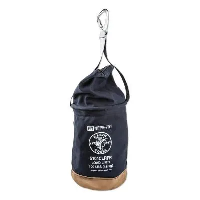 Klein Tools Flame-Resistant Canvas Bucket