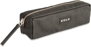 Kolo Parker Long Weatherproof Pen and Pencil Case, Marker and Tool Storage, Black