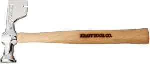 Kraft Tool DW254 Checkered Face Heavy-Duty Hammer with 14-Inch Handle, 18-Ounce