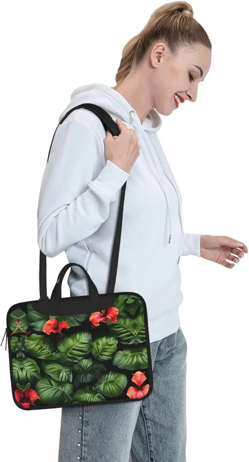Laptop Bags Stylish, Functional, and Secure Cases for Men and Women, 15.6-inch Laptop Bags Thug Life Flowers