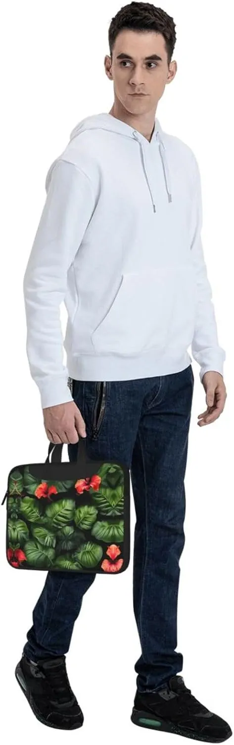 Laptop Bags Stylish, Functional, and Secure Cases for Men and Women, 15.6-inch Laptop Bags Thug Life Flowers