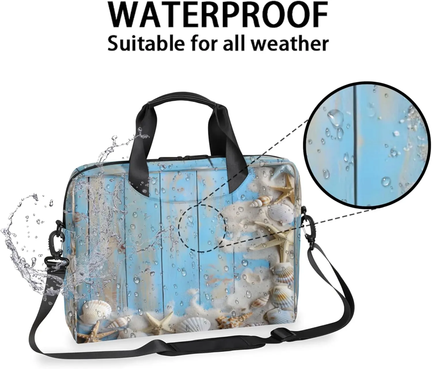 Laptop Carrying Case, Laptop and Tablet, Sleek Design, Water-Repellent Fabric, Business Casual, Casual Toploader