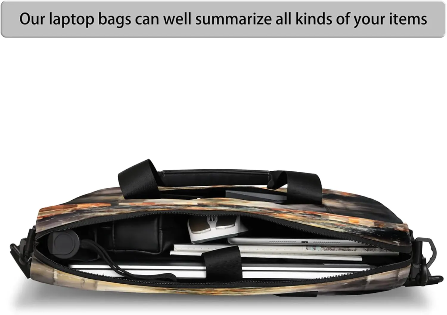 Laptop Carrying Case, Laptop and Tablet, Sleek Design, Water-Repellent Fabric, Business Casual, Casual Toploader