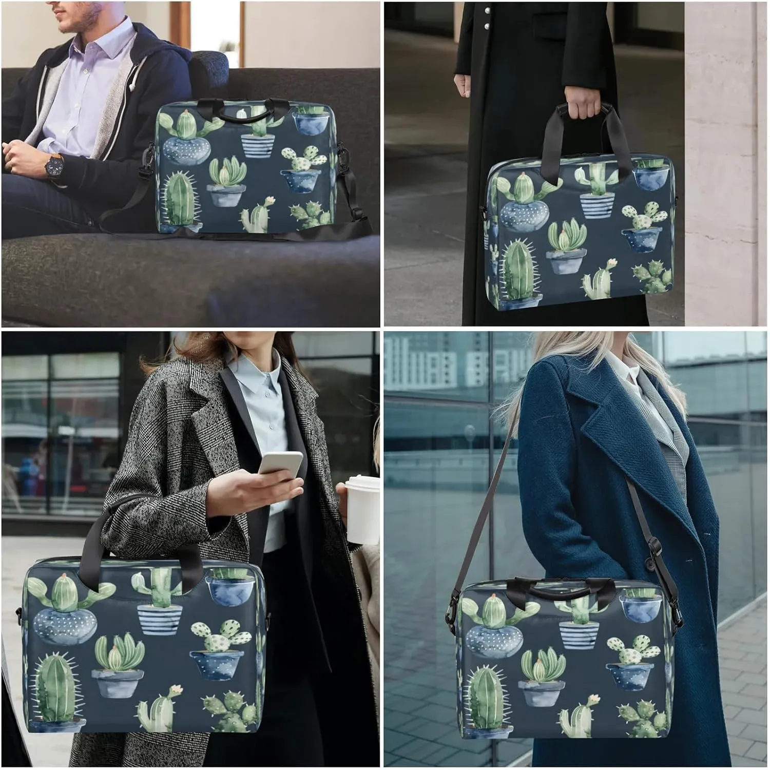 Laptop Carrying Case, Laptop and Tablet, Sleek Design, Water-Repellent Fabric, Business Casual, Casual Toploader