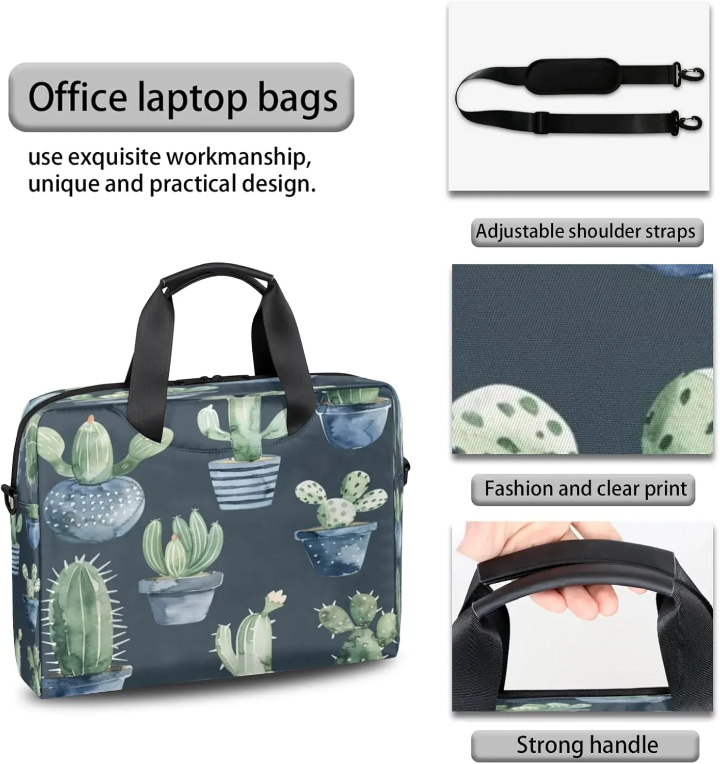 Laptop Carrying Case, Laptop and Tablet, Sleek Design, Water-Repellent Fabric, Business Casual, Casual Toploader