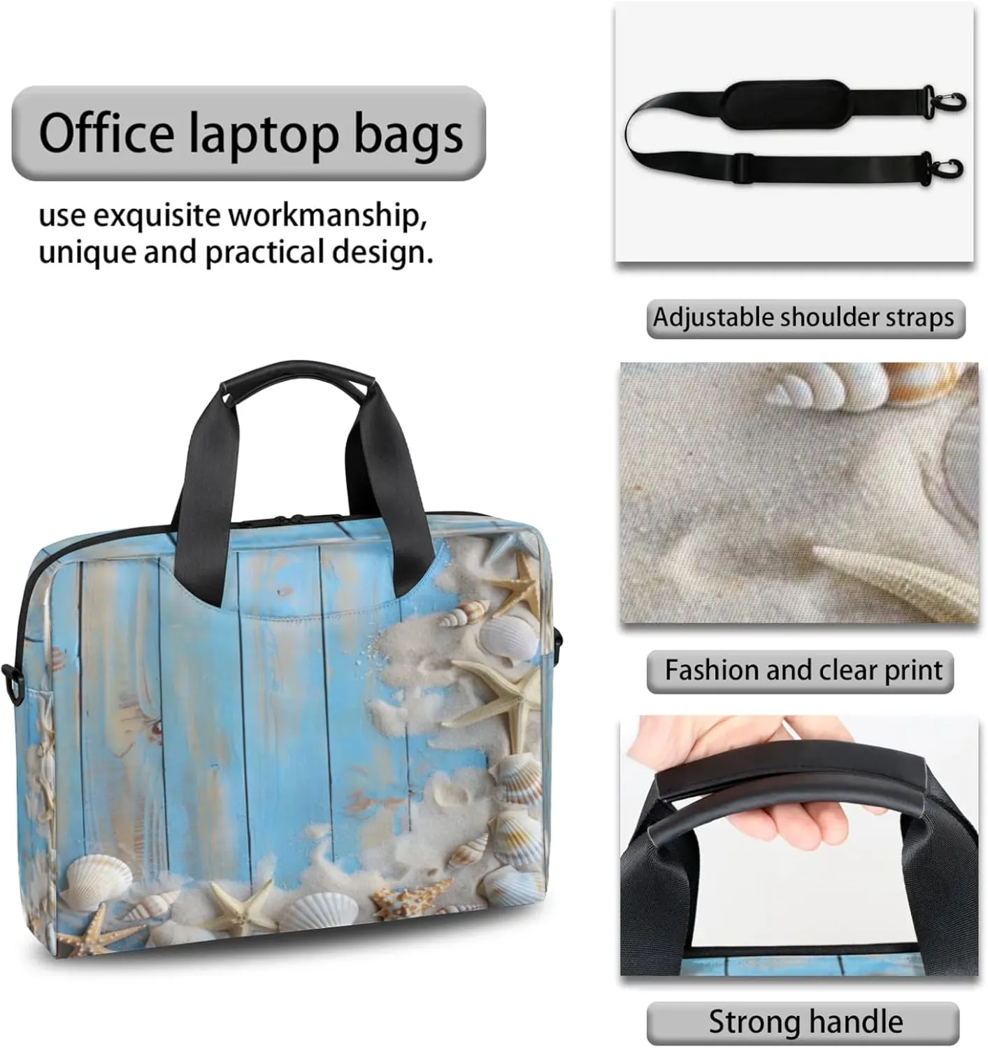 Laptop Carrying Case, Laptop and Tablet, Sleek Design, Water-Repellent Fabric, Business Casual, Casual Toploader