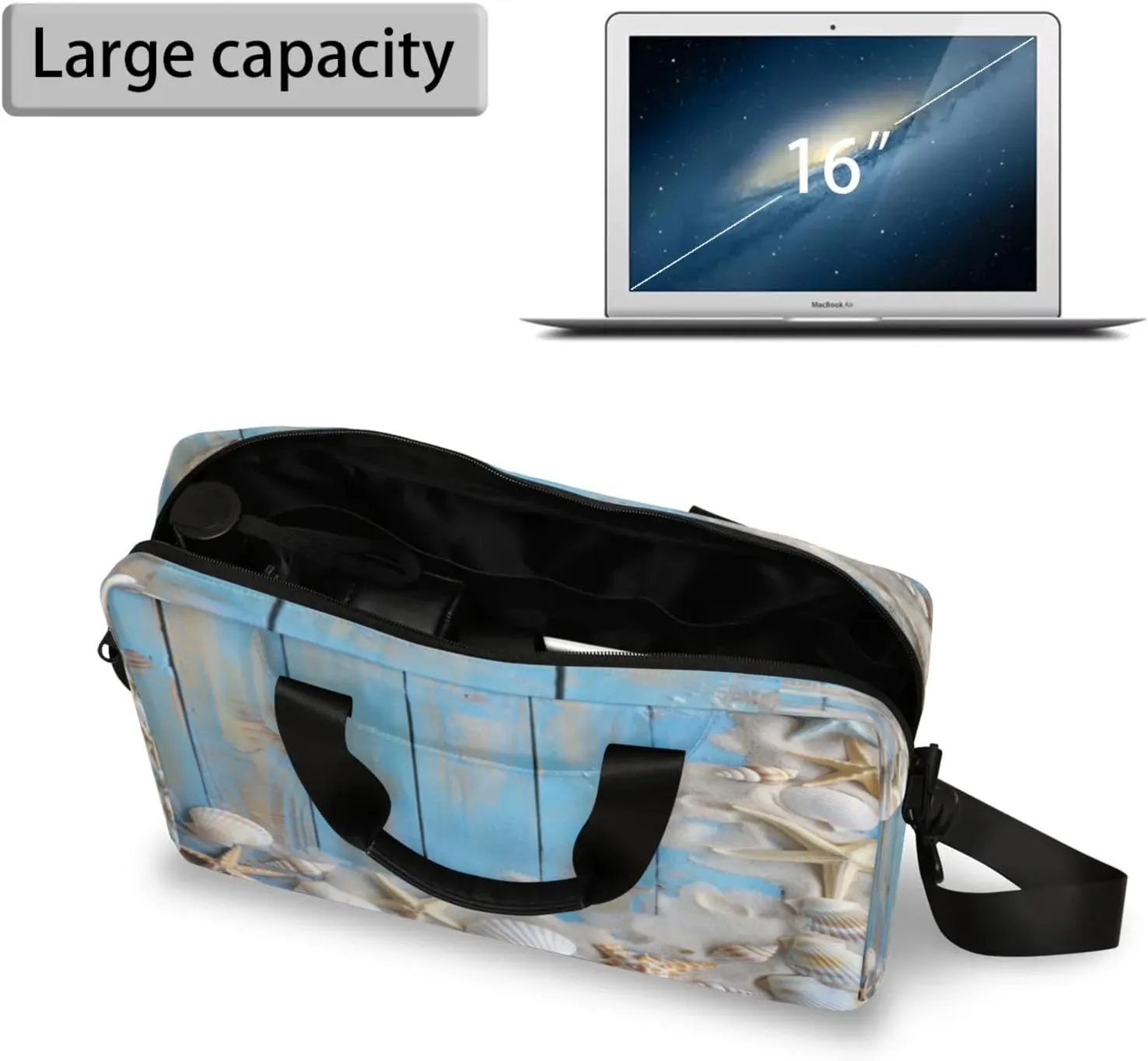 Laptop Carrying Case, Laptop and Tablet, Sleek Design, Water-Repellent Fabric, Business Casual, Casual Toploader