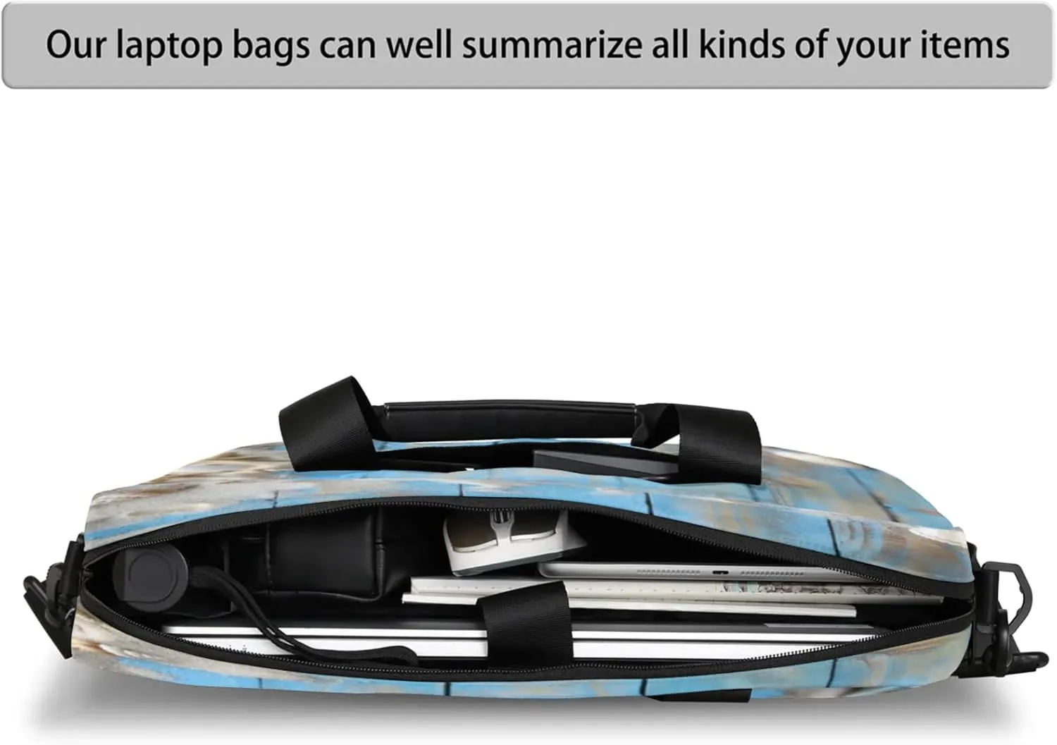 Laptop Carrying Case, Laptop and Tablet, Sleek Design, Water-Repellent Fabric, Business Casual, Casual Toploader