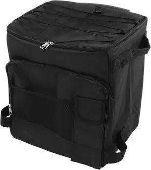 Large Rolling Cooler, Portable Insulated Wheeled Cooling Bag with Handle, 43L Dual Waterproof for Picnic Camping, Beach Vacations, etc