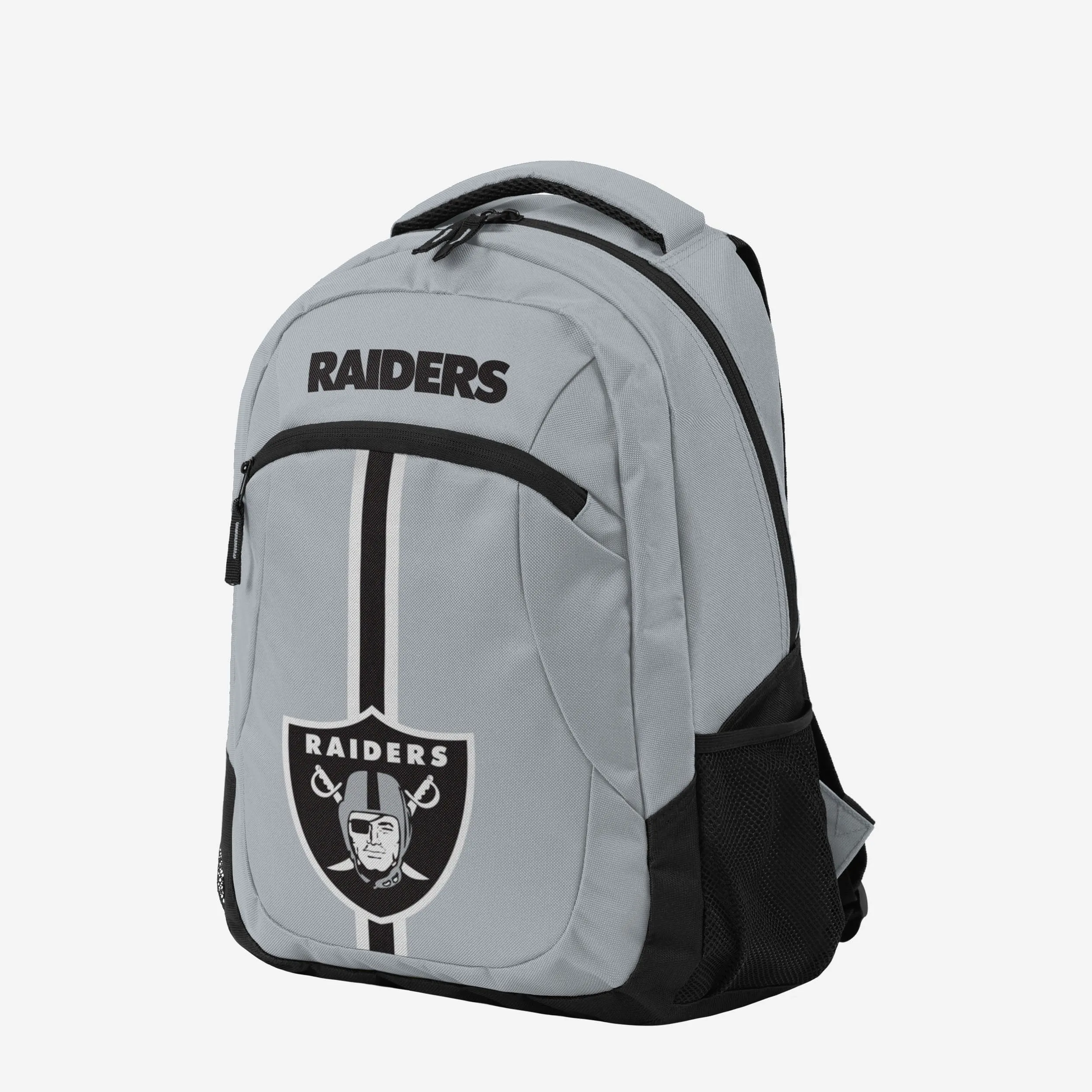 Las Vegas Raiders Gray Alternate Color Action Backpack