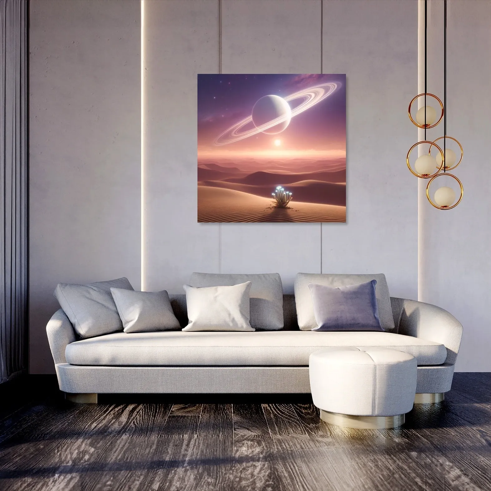 Lavender Dunes Canvas