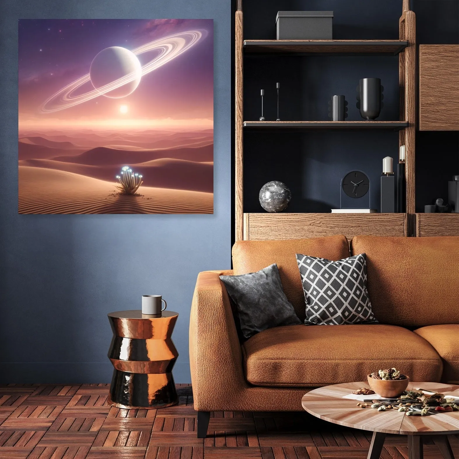 Lavender Dunes Canvas