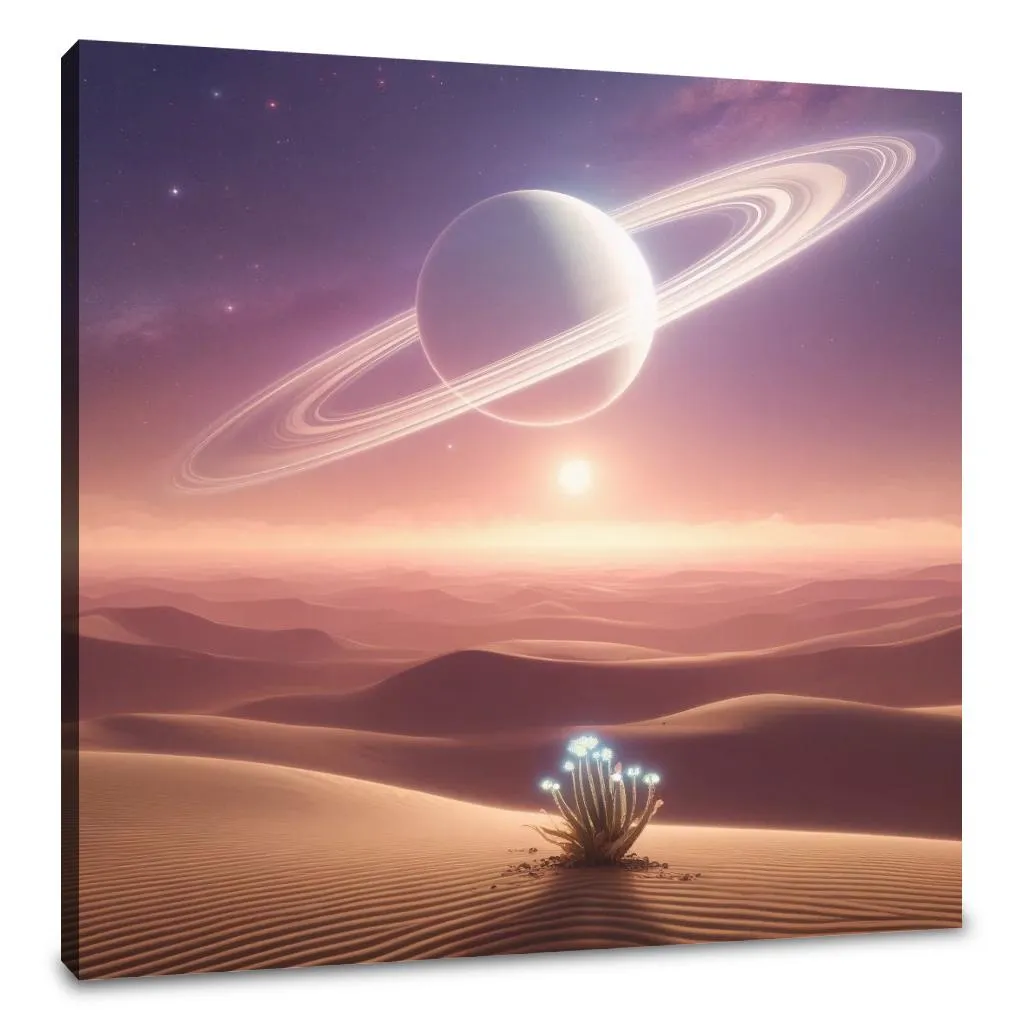 Lavender Dunes Canvas