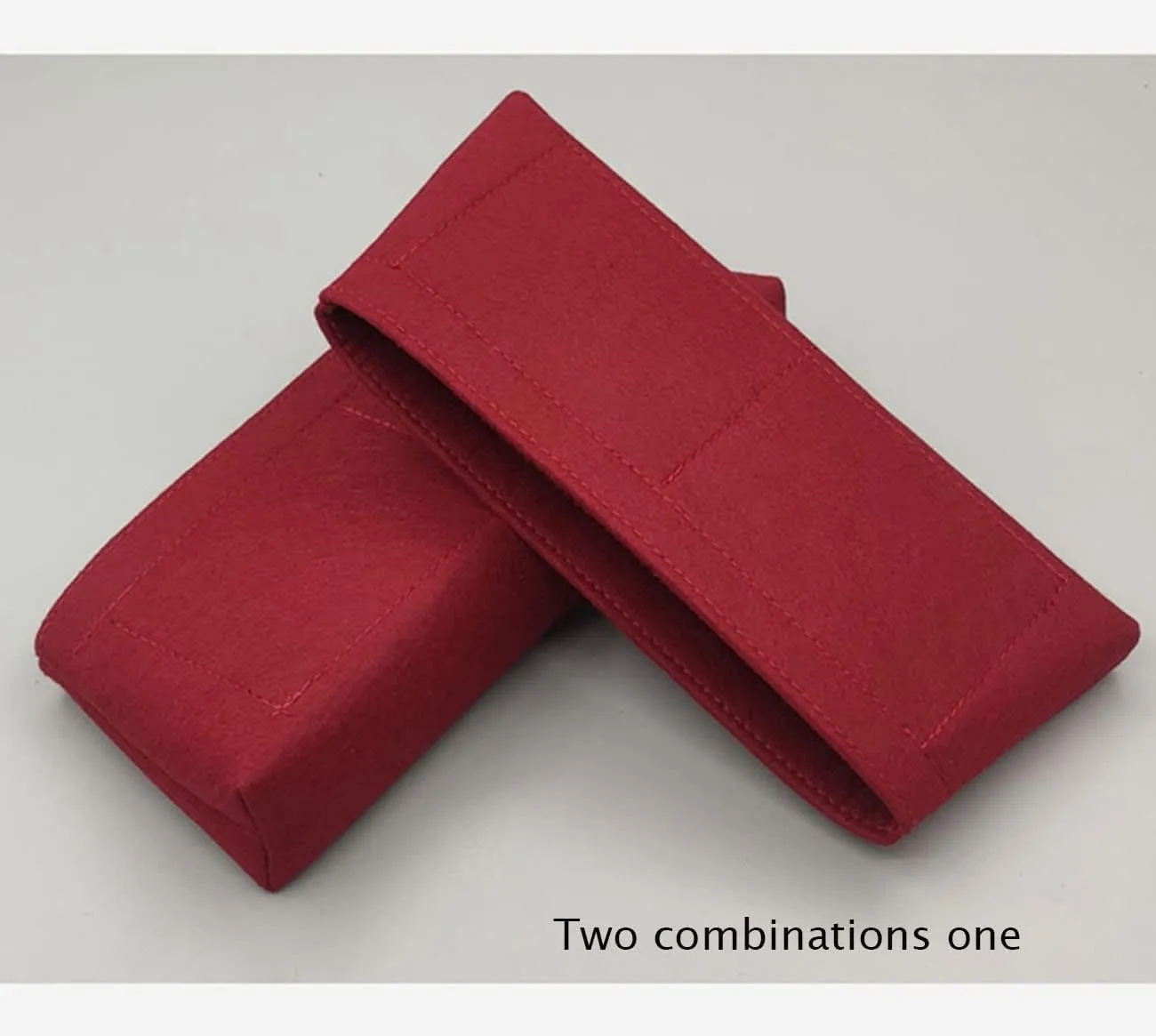 Lckaey Bag Organizer For coco handle large bag organizer Felt insert 2020Claret-L