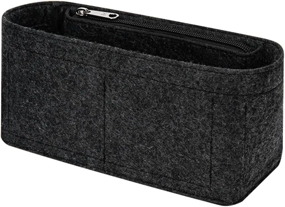 Lckaey Bag Organizer for kelly insert 28 bags Purse organizer1011grey-M