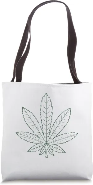 Leaf Plant Green Tote Bag