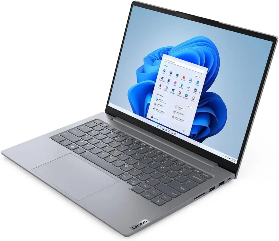 Lenovo ThinkBook 14 G7 IML Laptop 2025-14" WUXGA Touch Intel Graphics - Intel Ultra 7 155U 12 Cores - 48GB DDR5 8TB NVMe SSD - Backlit Keyboard Fingerprint Thunderbolt 4 Wi-Fi 6 - Win10 Pro 32GB USB