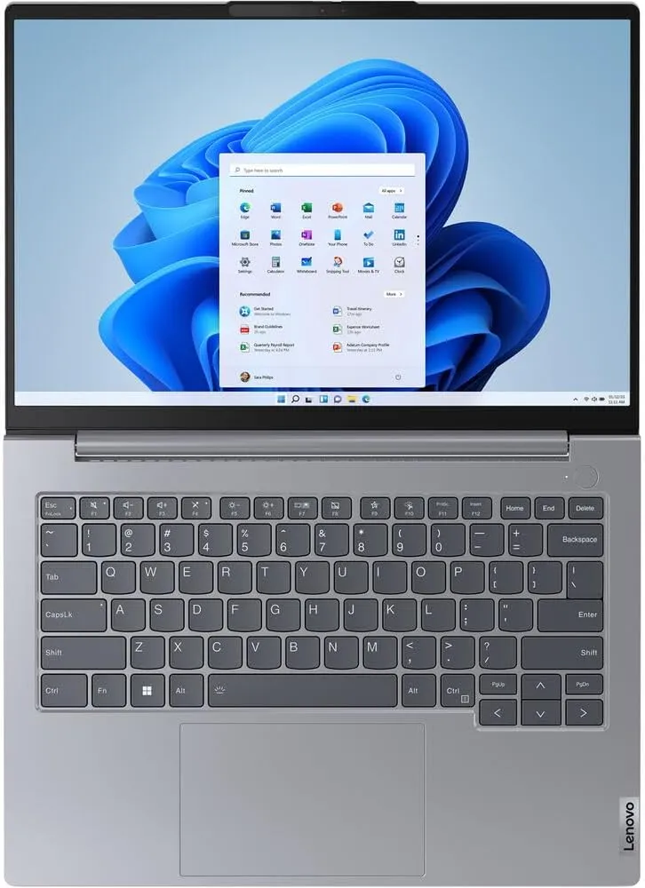 Lenovo ThinkBook 14 G7 IML Laptop 2025-14" WUXGA Touch Intel Graphics - Intel Ultra 7 155U 12 Cores - 48GB DDR5 8TB NVMe SSD - Backlit Keyboard Fingerprint Thunderbolt 4 Wi-Fi 6 - Win10 Pro 32GB USB