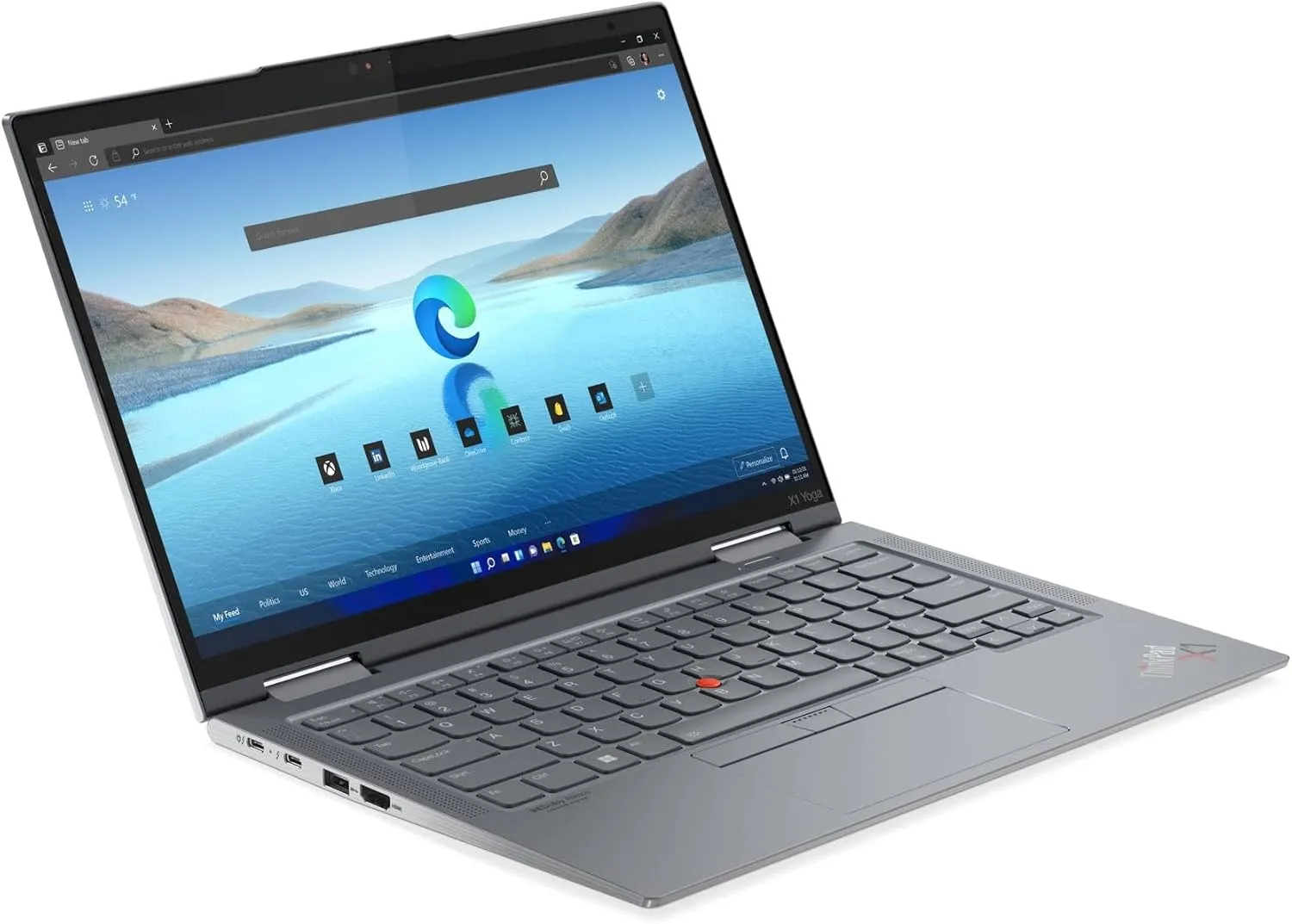 Lenovo ThinkPad X1 Yoga Gen 7 Laptop 2023-14" WUXGA Touch Intel Iris Xe Graphics - Intel Core i7-1270P vPro 12 Cores - 32GB LPDDR5 2TB NVMe SSD - Backlit KB FP Thunderbolt 4 Wi-Fi 6E - Win11 Pro