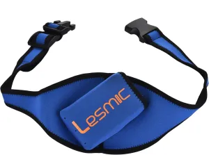 Lesmic Adjustable Angled Fitness Aerobic Mic Belt Microphone Pouch Bodypack Holder Transmitter Carrier for Lesmills Group exercise GX instructors Theater speakers BLUE