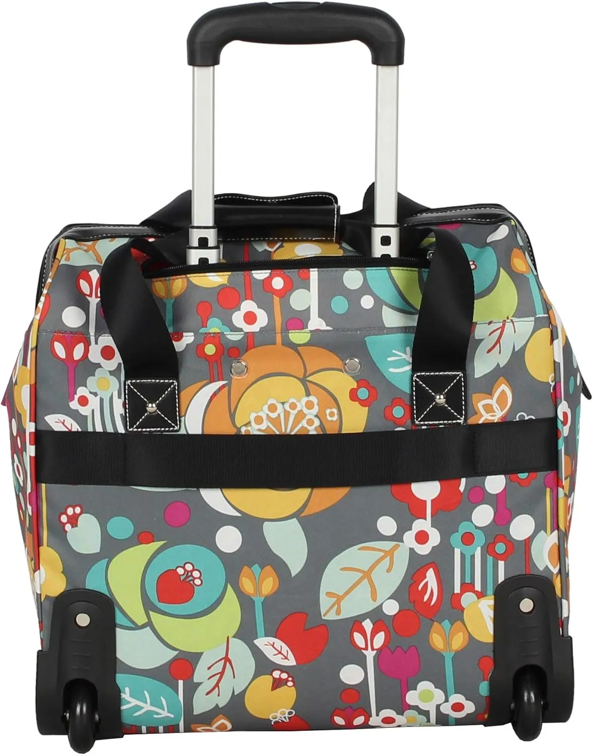 Lily Bloom Design Pattern Carry on Bag Wheeled Cabin Tote (Bliss)