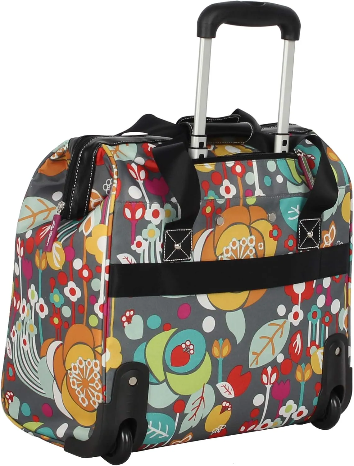 Lily Bloom Design Pattern Carry on Bag Wheeled Cabin Tote (Bliss)
