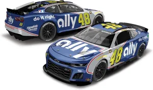 Lionel Racing Alex Bowman 2024 Ally Throwback No. 48 ARC 1:24 Scale Diecast Car